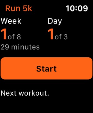 Run 5k couch to 5k program dans l'App Store