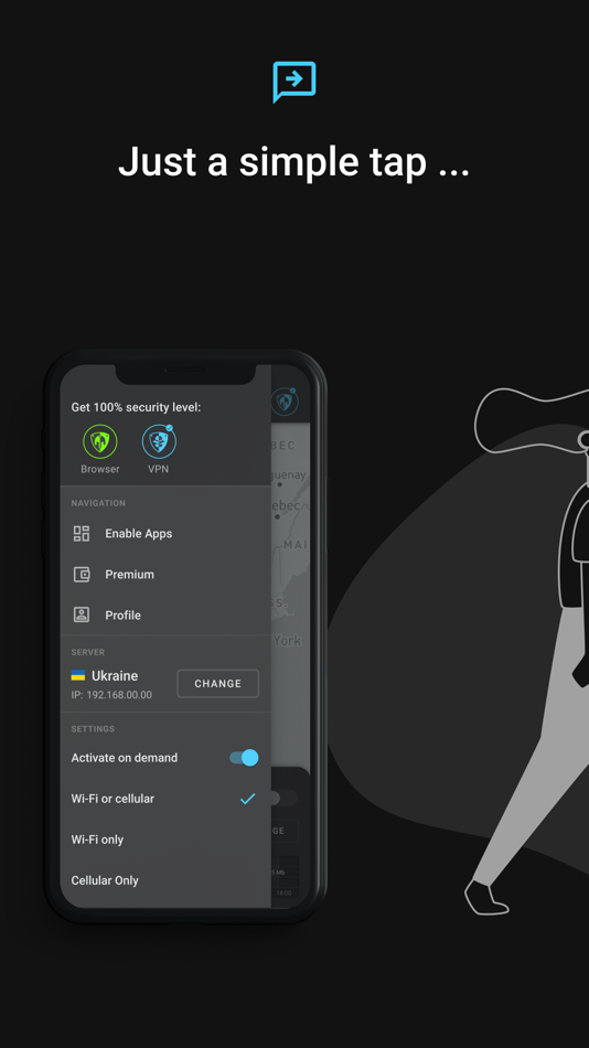 #3. DS Defender VPN (macOS) 由: Blindcut