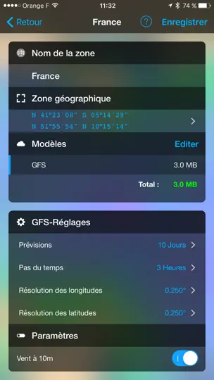 Capture d'écran de Weather4D Routing & Navigation sur iPhone 2
