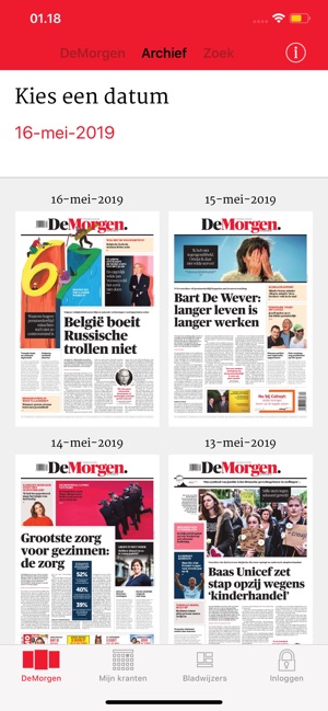 De Morgen Print Editie(圖2)-速報App