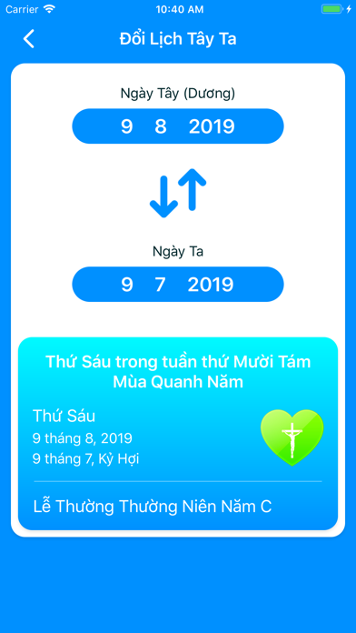 LOVE Jesus - Lịch Công Giáo Screenshot