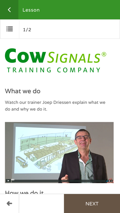 Screenshot #3 pour CowSignals® Training Company