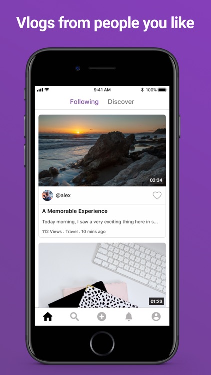ToVlog - Micro Vlogging app
