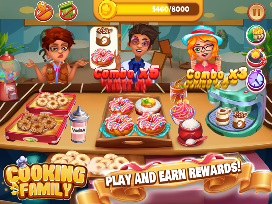 Screenshot #6 pour Cooking Family : Craze Diner