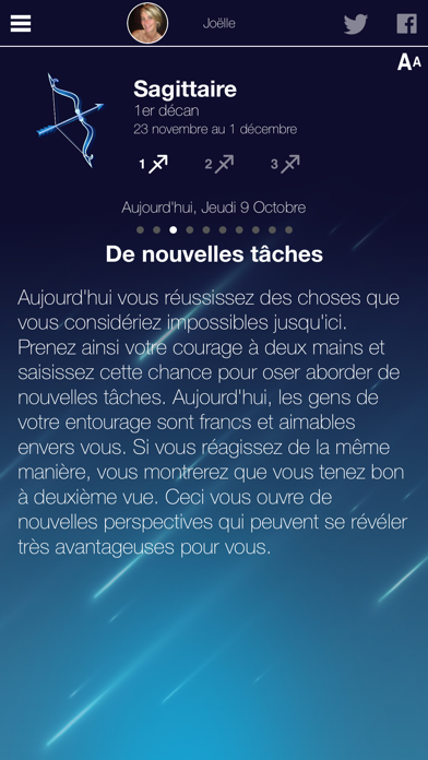 Screenshot #2 pour Mon Horoscope Pro