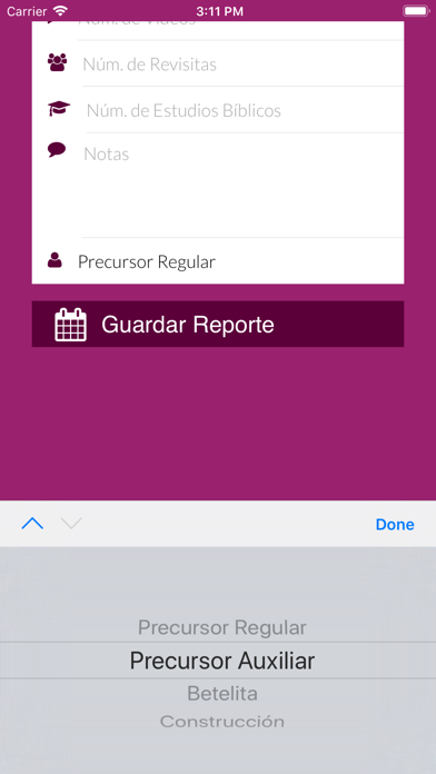 Informe Ministerio Pro screenshot 6