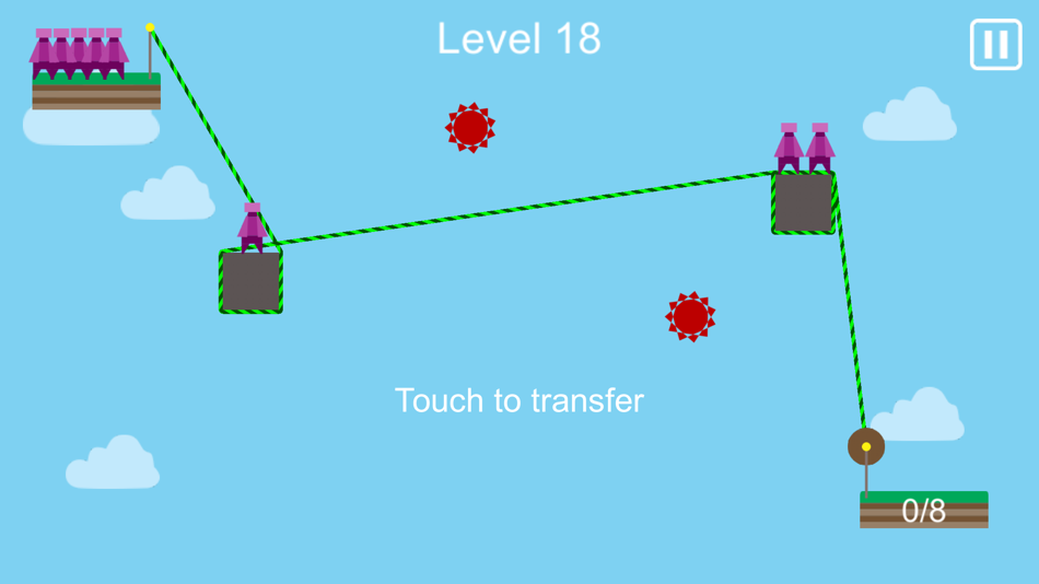 #5. Rope Puzzle - Zipline Rescue (iOS) 由: Vu Trung