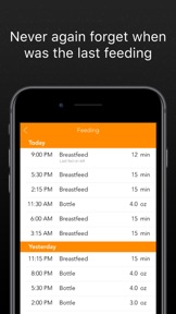 Baby Log screenshot