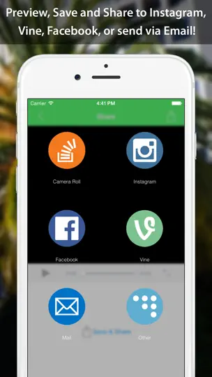 Capture d'écran de VideoSound - Music To Video sur iPhone 5