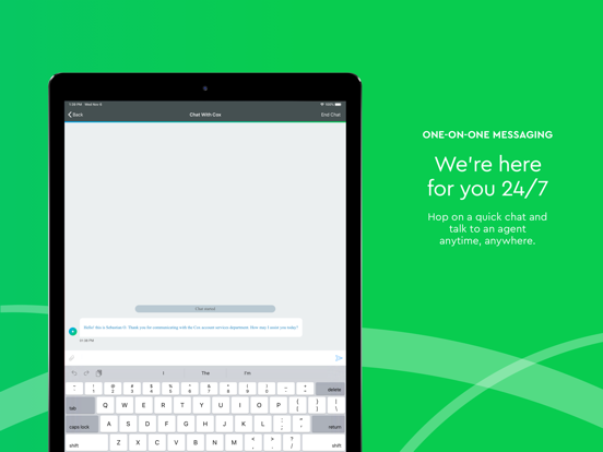 Cox App iPad screenshot 5 - Utilities app