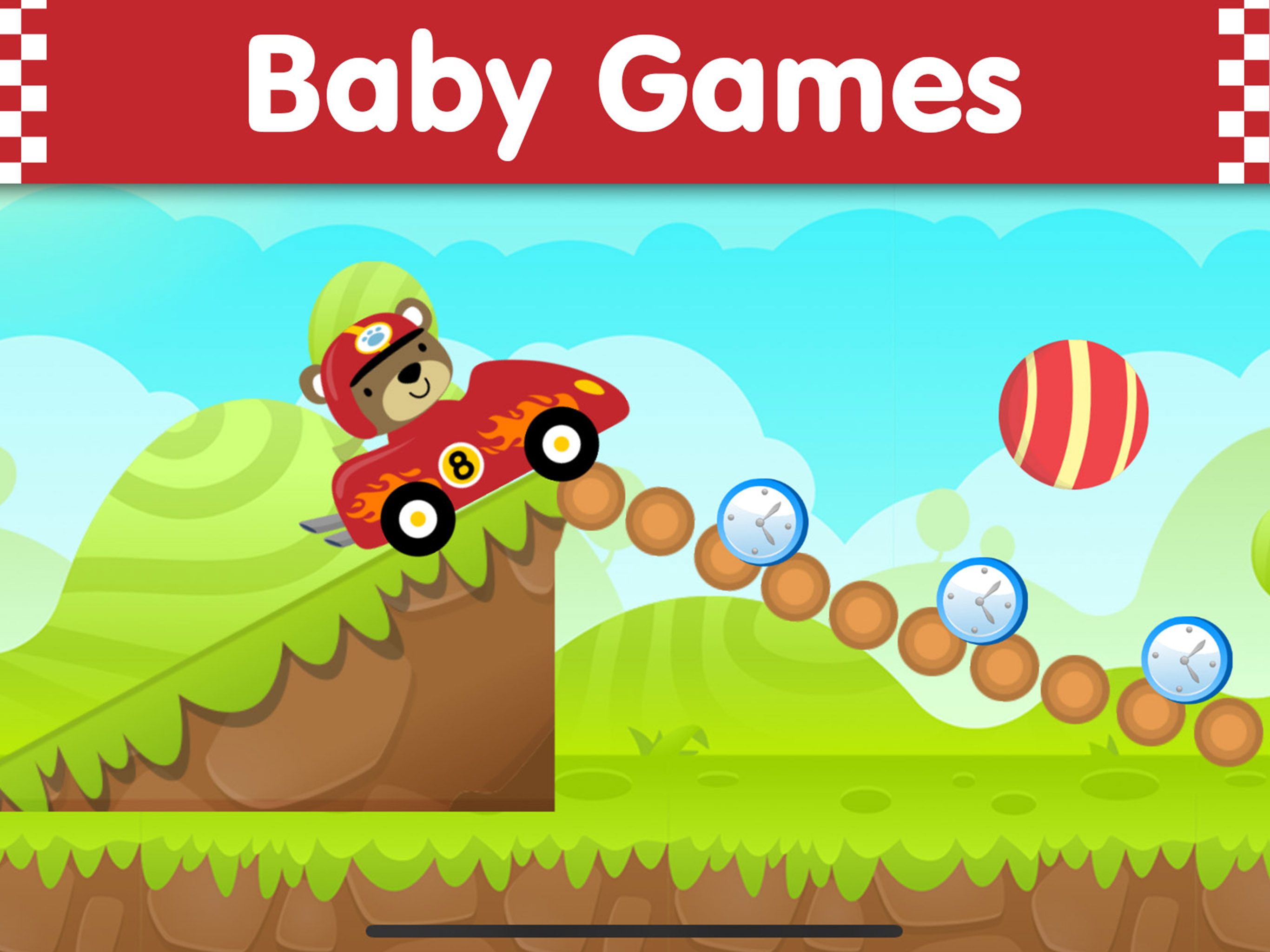 Baby Games: Race Car screenshot 7