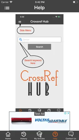 CrossRef HUB screenshot 6