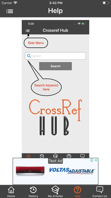 CrossRef HUB screenshot-5