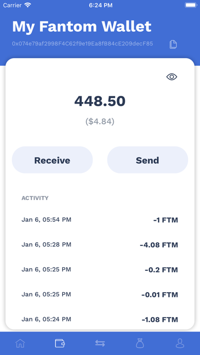 Fantom Wallet screenshot 2