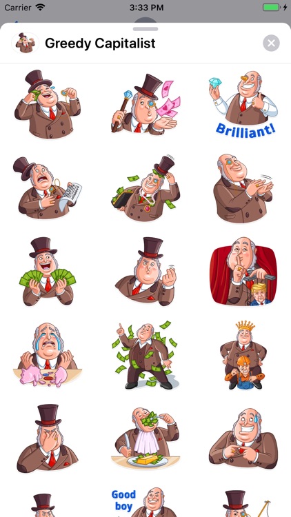 Greedy Capitalist Sticker Pack