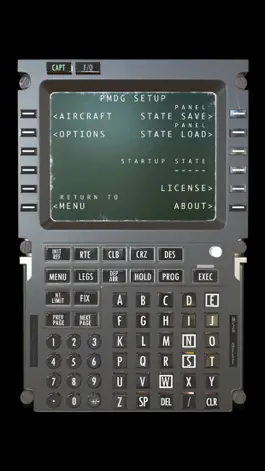 Game screenshot PMDG CDU DEVICE Pro apk