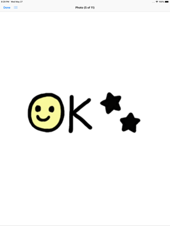 Simple Messages iPad screenshot 5 - Stickers app