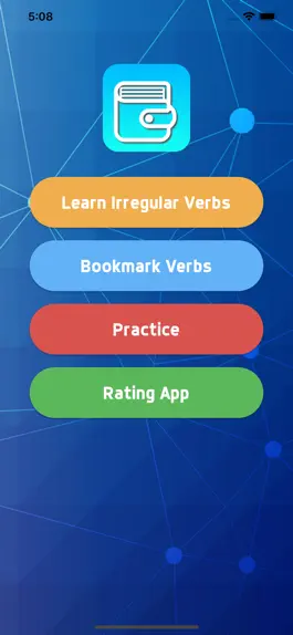 Game screenshot English Irregular Verbs Book mod apk