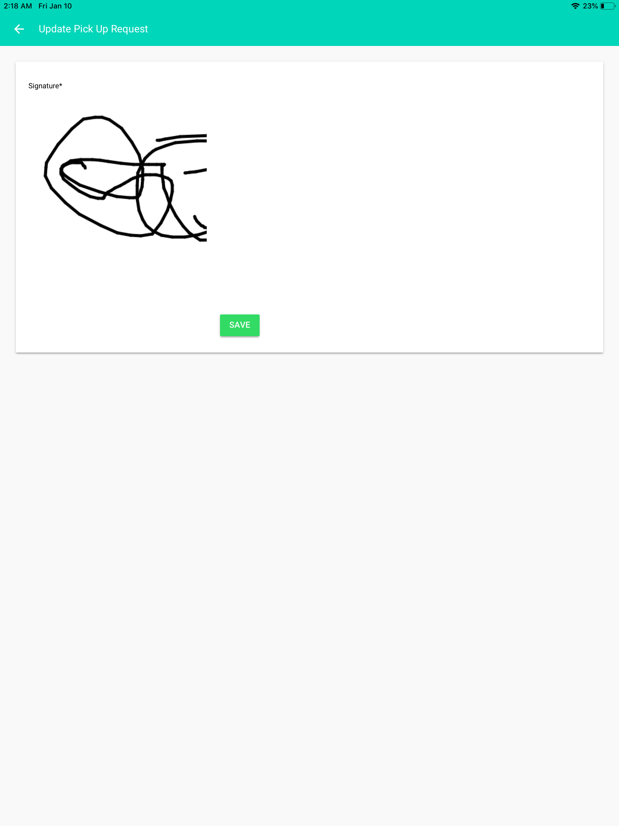 MediDelivery Driver screenshot 10