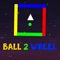 BALL 2 WHEEL is a game co-ordination of your brain and speed of finger response increase the fun