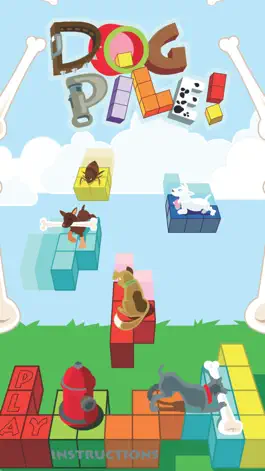 Game screenshot Dog Pile - Relentless Blocks apk