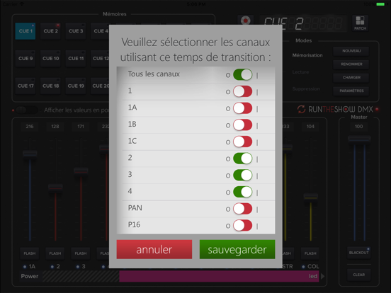 Screenshot #6 pour Run The Show DMX
