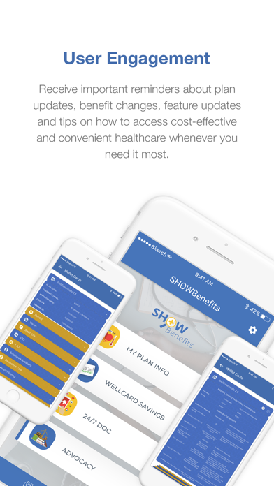 SHOWBenefits Screenshot