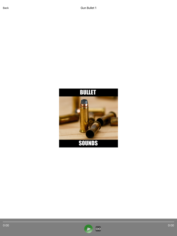 Screenshot #4 pour Bullet Sounds and Gun Sounds.