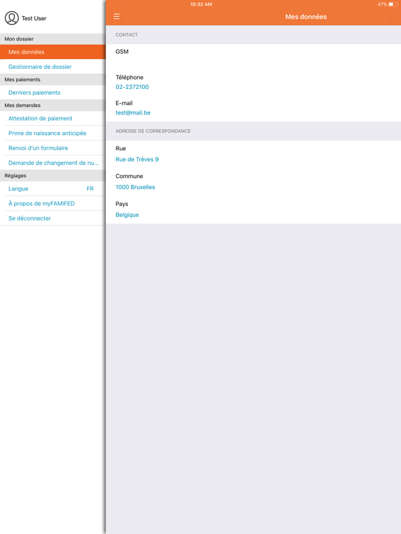 Screenshot #6 pour myFAMIFED