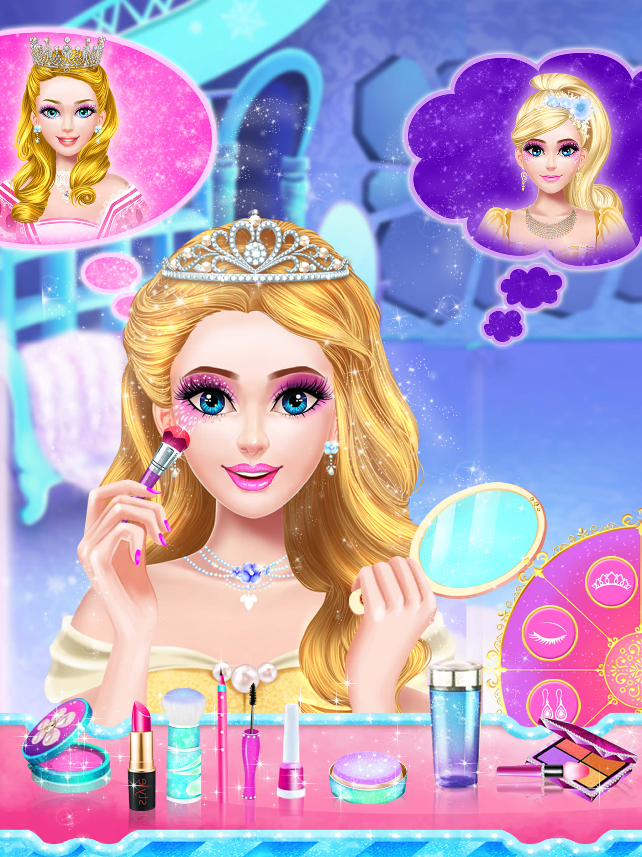 Princess dress up fashion game screenshot 6