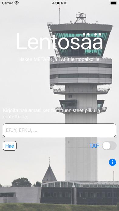 Screenshot #1 pour Lentosää
