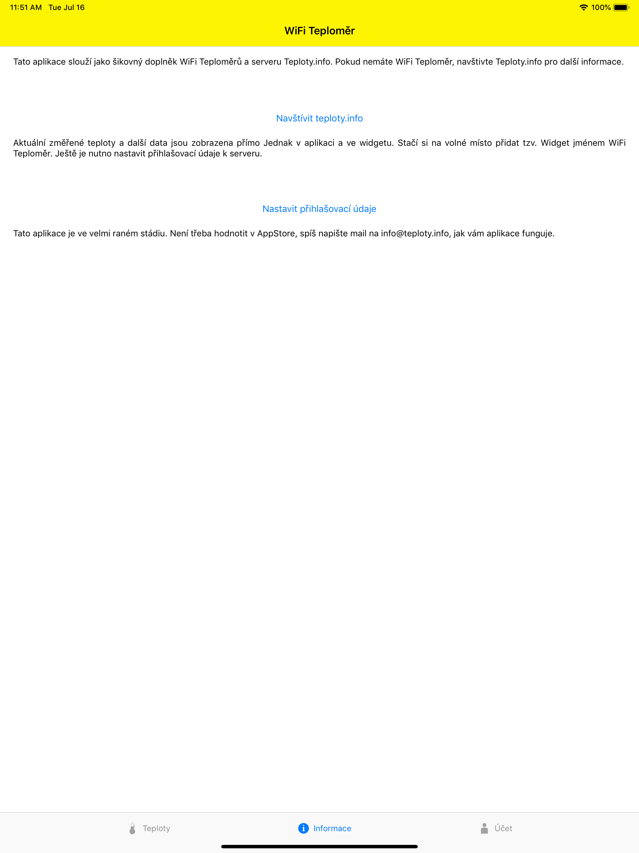 WiFi-Teploměr screenshot 6