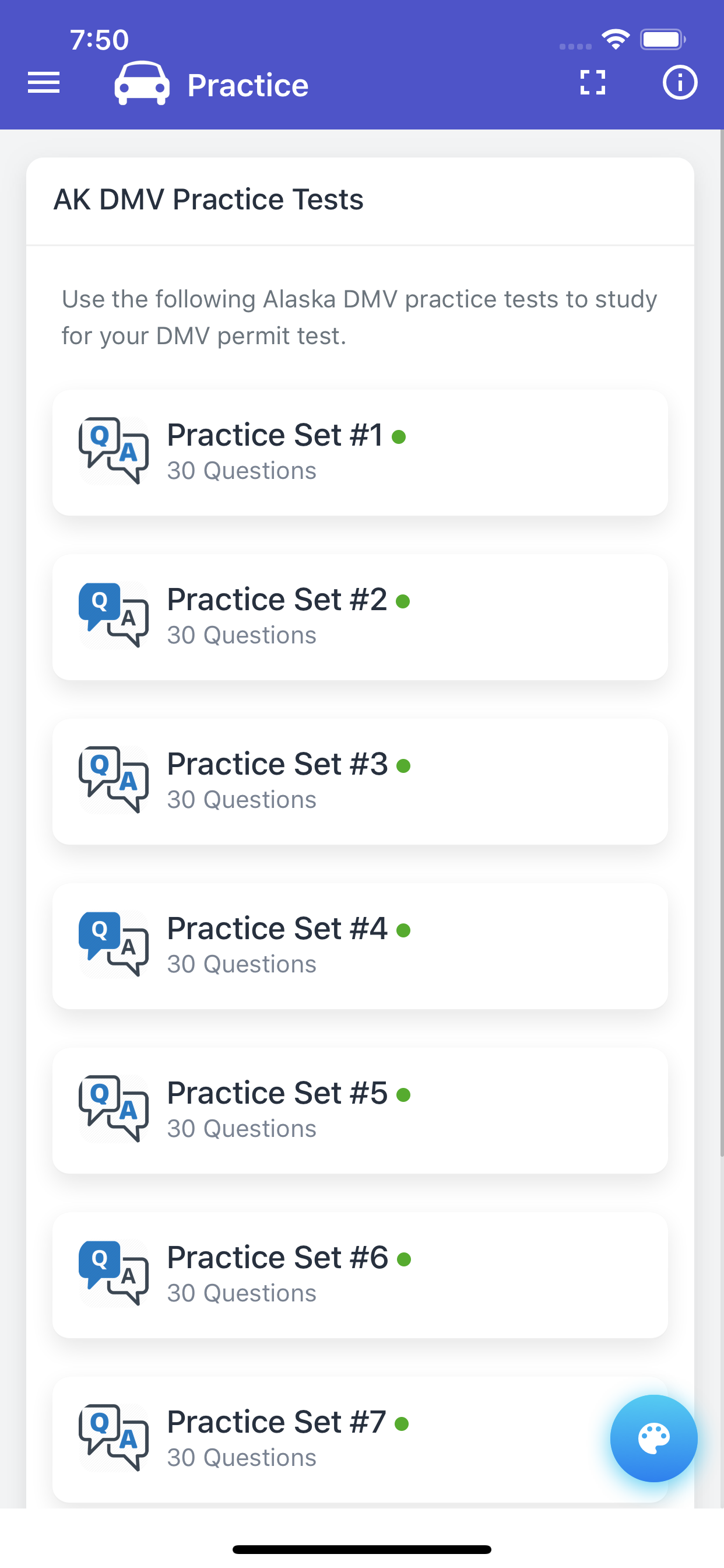 Alaska DMV Permit Test screenshot 6