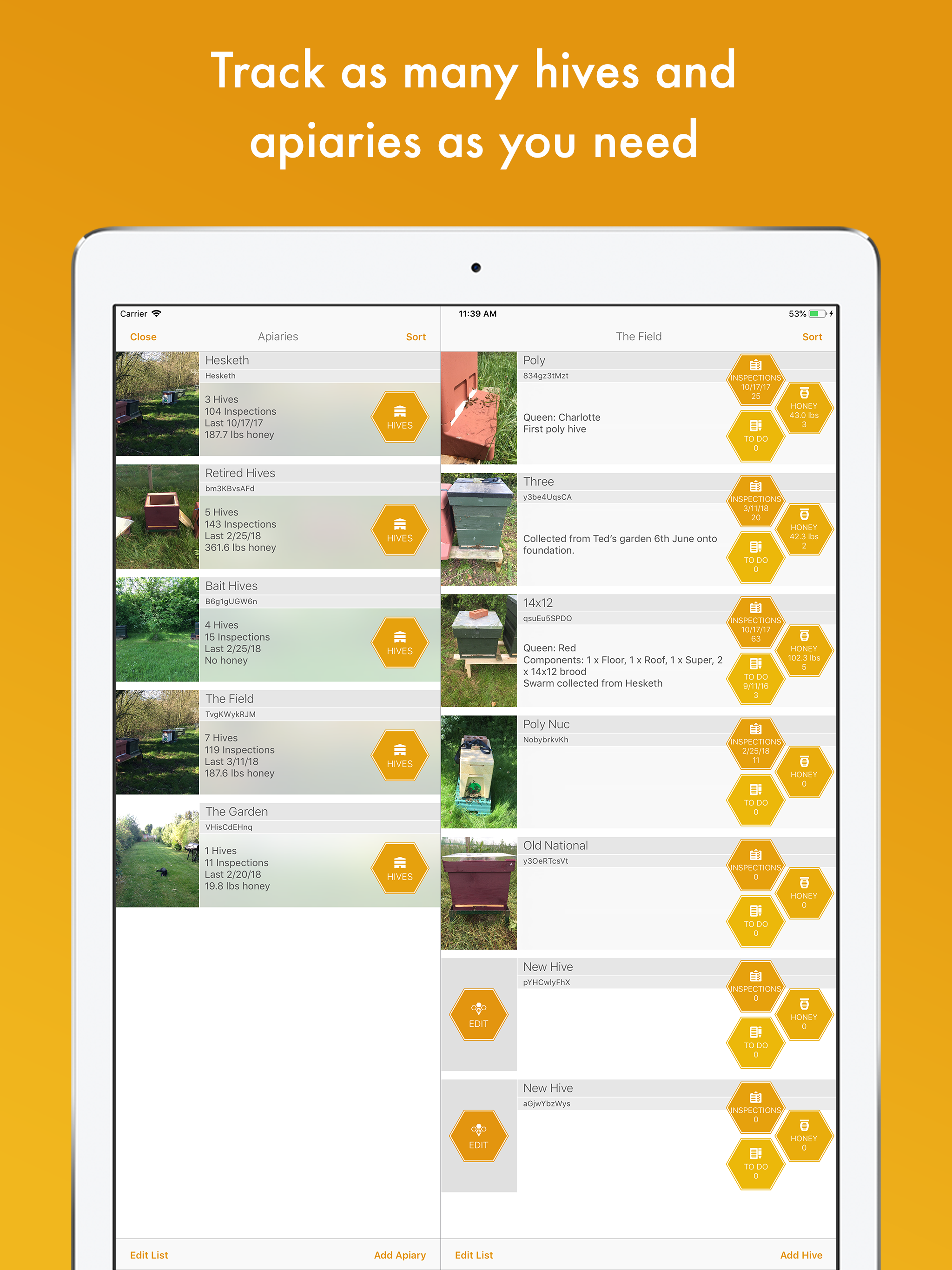 BeePlus Beekeeping Manager screenshot 11