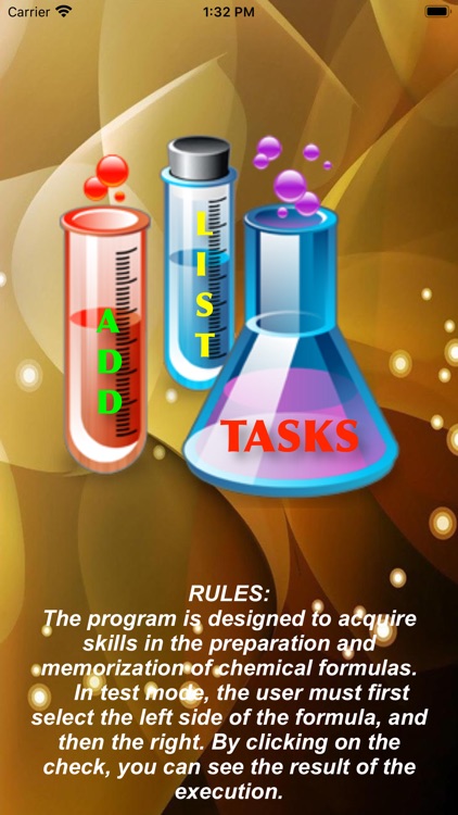 Select the formulas correctly