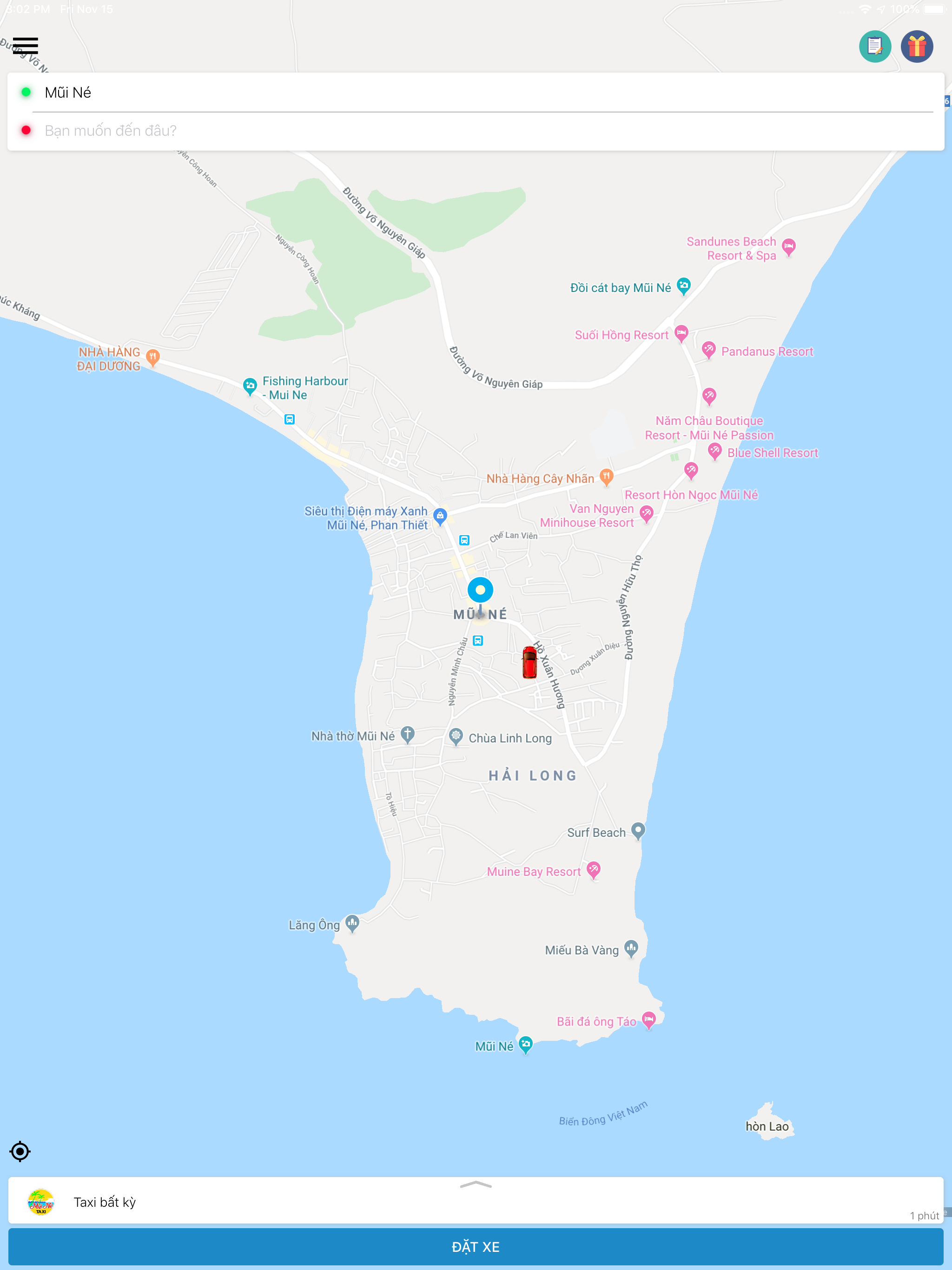 Taxi Mũi Né screenshot 6