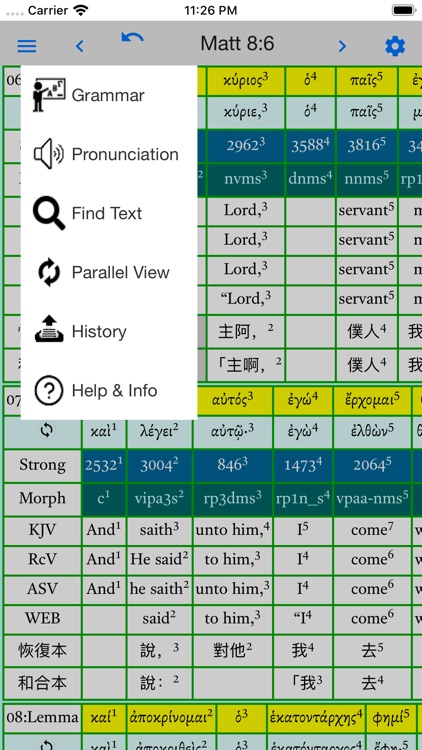 Greek Reversible Interlinear screenshot-3