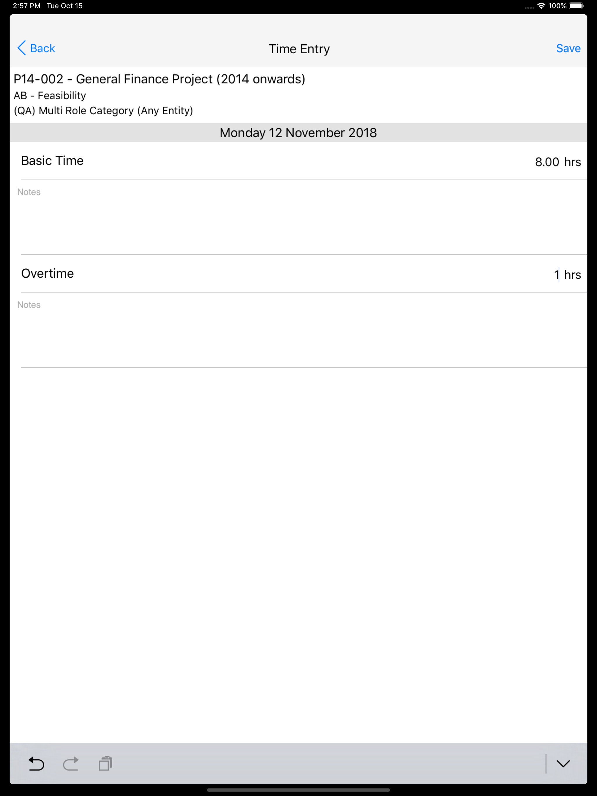 Deltek PIM Timesheets
