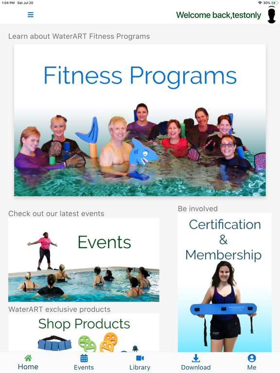 Screenshot #4 pour WaterART Fitness