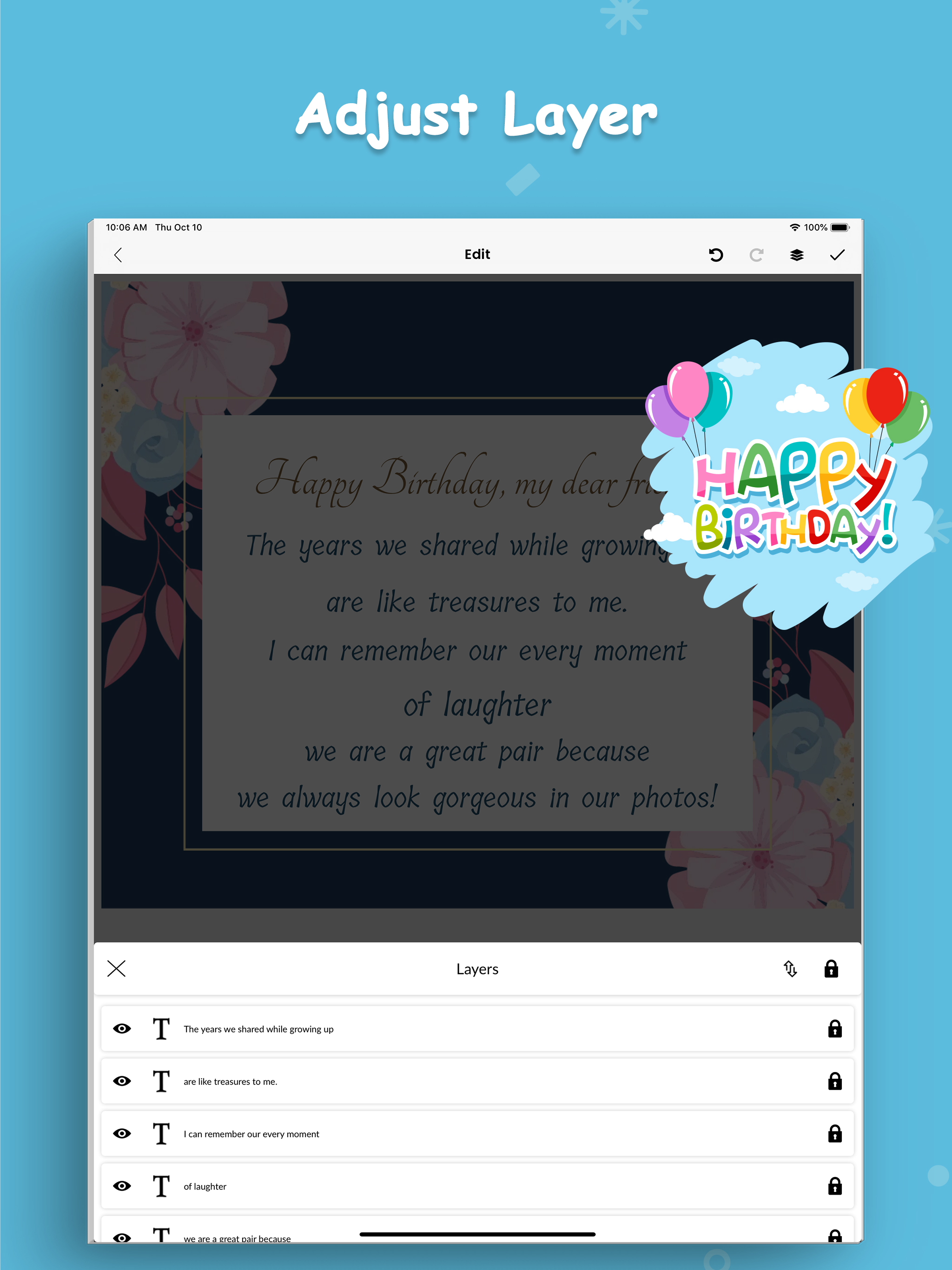Birthday Card Maker