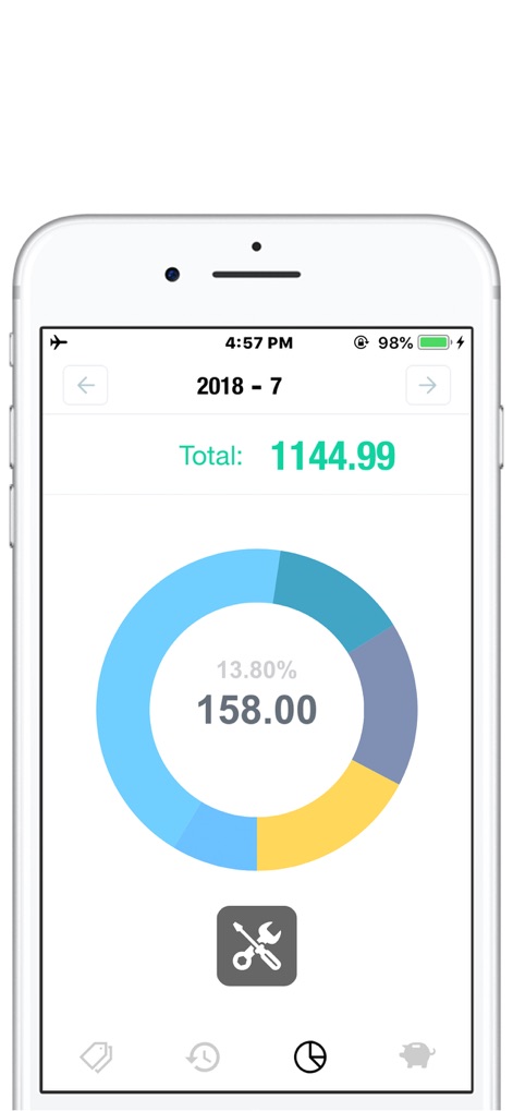 NextCost-Money Flow,My Savings - nextcost-monthly-expense-chart