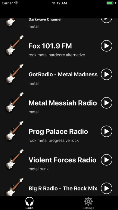 Screenshot #2 pour Metal Music App