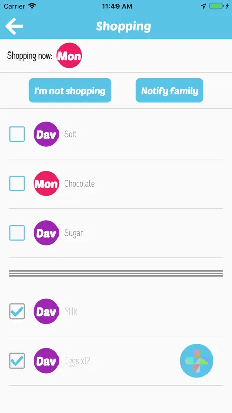 Family organizer: Kinppy