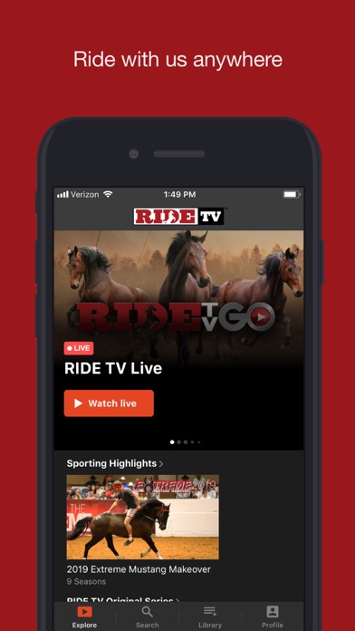 How to cancel & delete RIDE TV GO from iphone & ipad 2