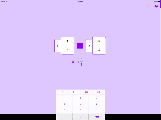 Screenshot #5 pour Fraction Help