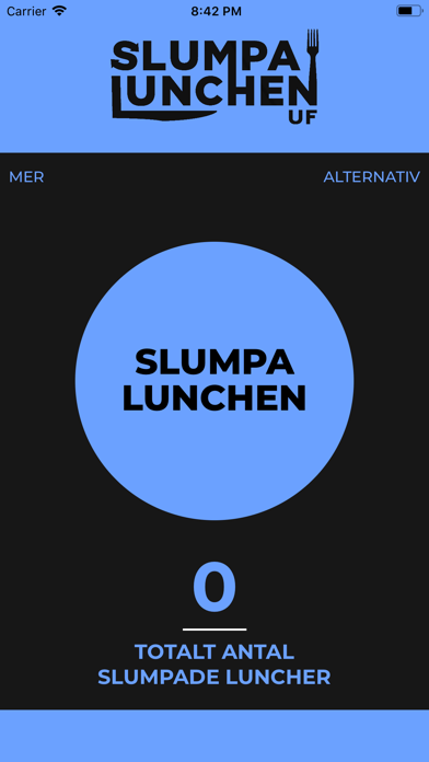 Screenshot #1 pour Slumpa Lunchen