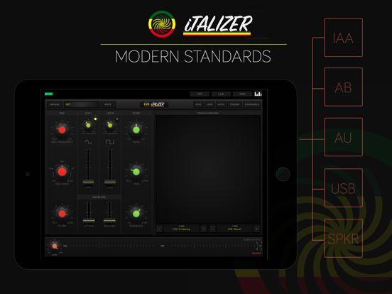 Italizer iPad app afbeelding 2