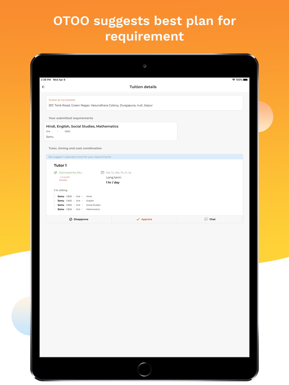 iPad screenshot