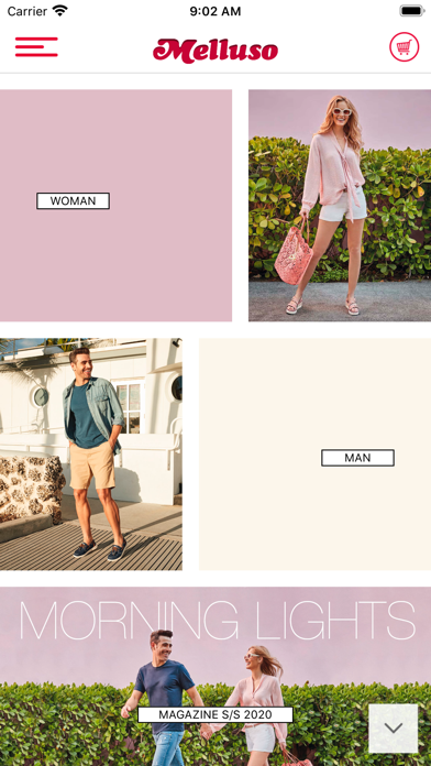 Melluso app screenshot