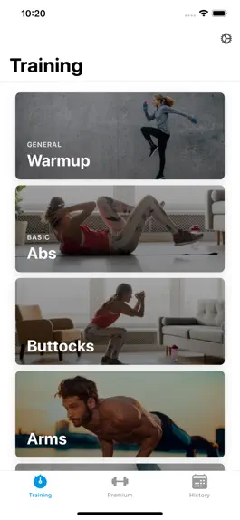 Game screenshot Entrena - Home Workout mod apk